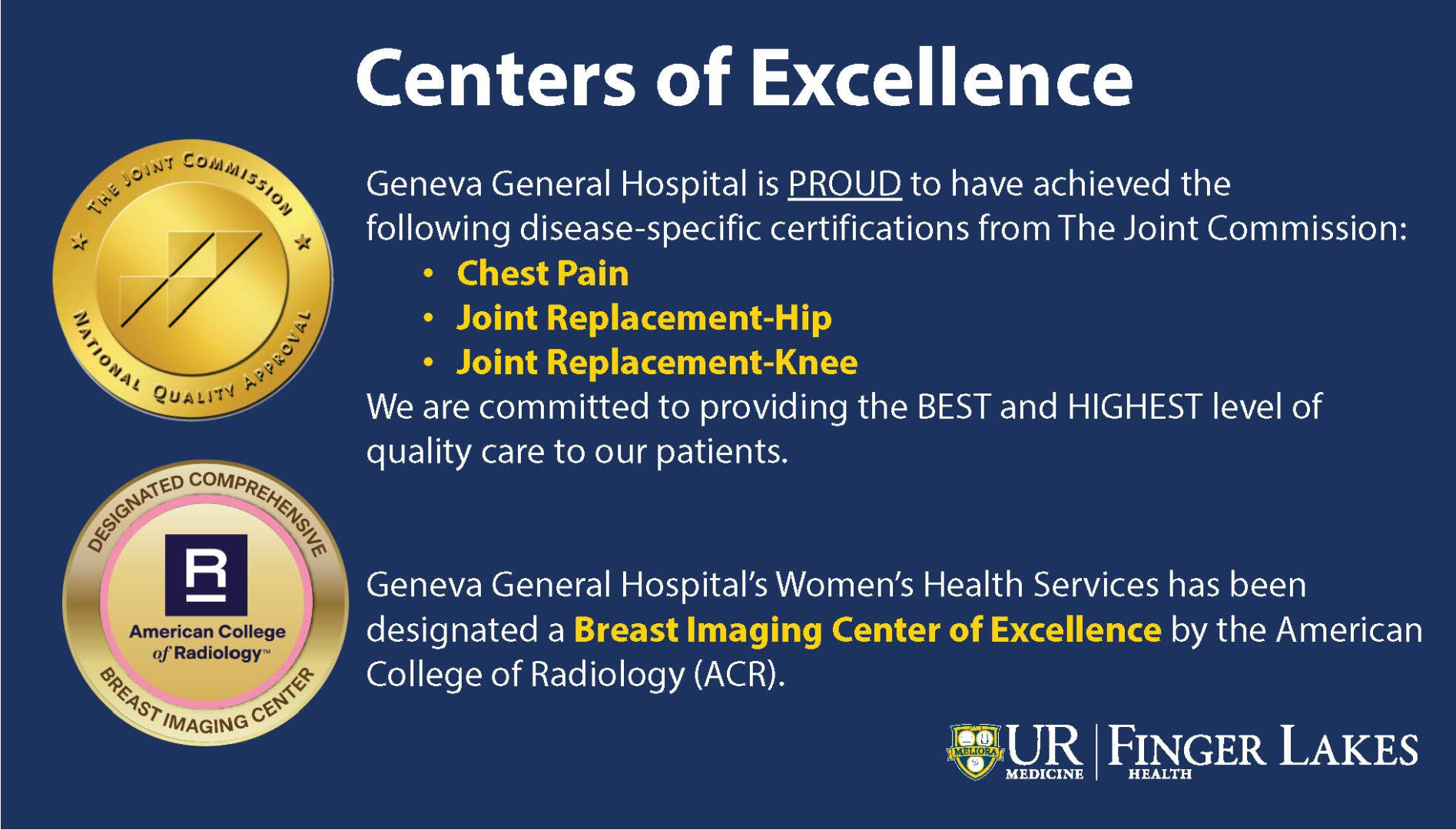 centers of excellence